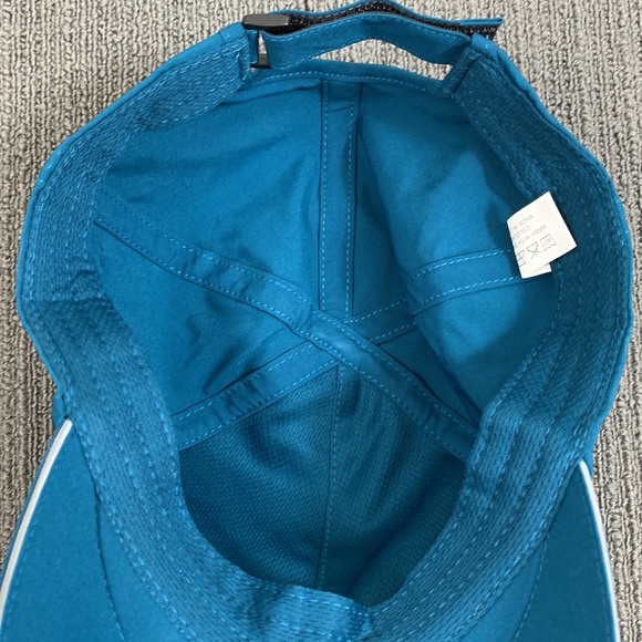 AllState Hot Chocolate 15k/5k Running Hat Unisex Adjustable Teal Strapback cap - Picture 13 of 15